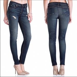 Rag & Bone Skinny Sheffield Wash Jeans Size 24